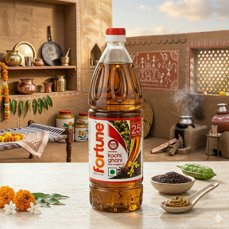 Fortune Mustard Oil 1 LTR