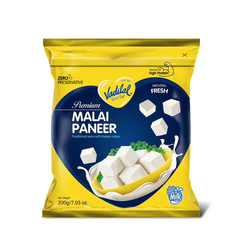 Frozen Vadilal Paneer Cubes – 200g
