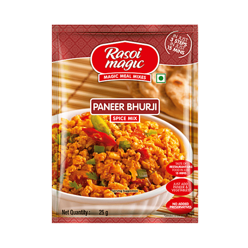 Rasoi Magic Paneer Bhurji Masala Spice Mix – 45g