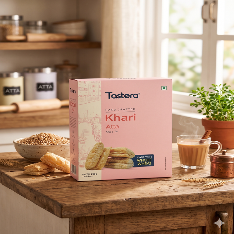 Tastera Atta Khari – Puff Biscuits – 200g