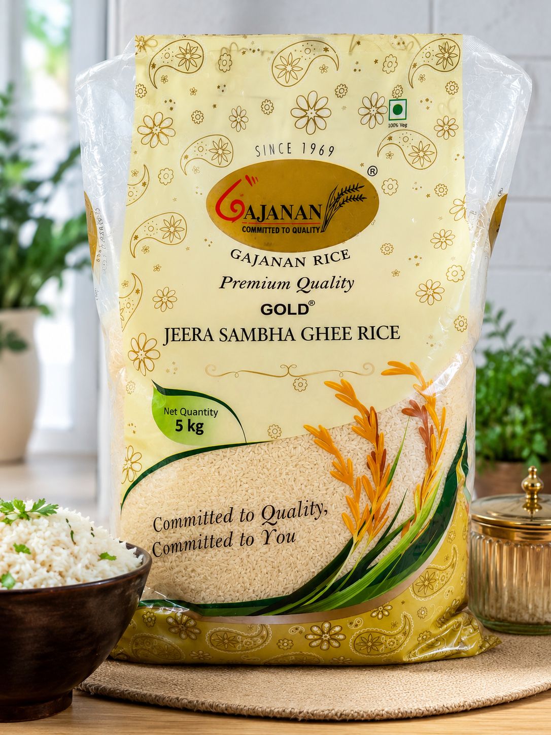 Jeera Sambha Ghee Rice 5 Kg